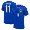 Virallinen pelipaita Ranska Dembele 11 Koti Euro 2024 Lyhythihainen - Miesten Virallinen pelipaita Ranska Dembele 11 Koti Euro 2024 Lyhythihainen - Miesten